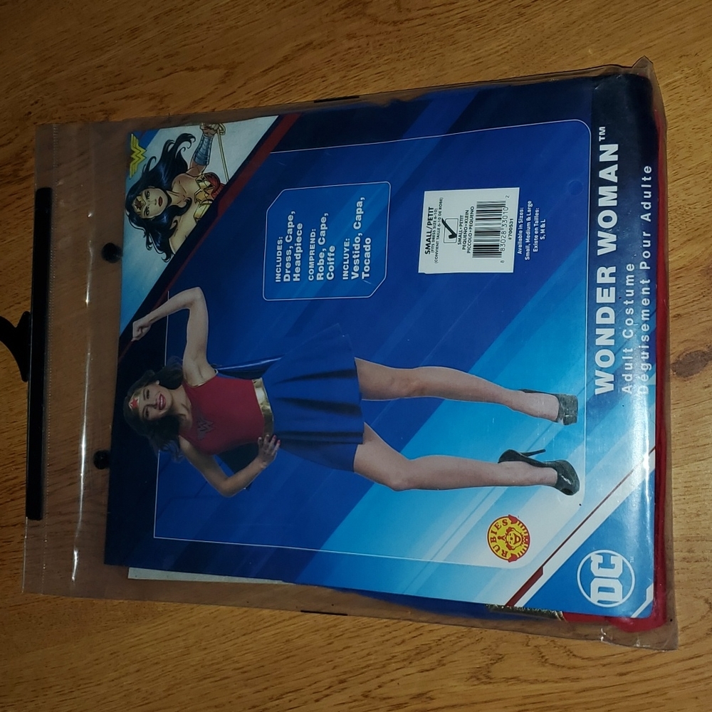 DC Comics Wonder Woman Costume - Red, Blue, Gold
